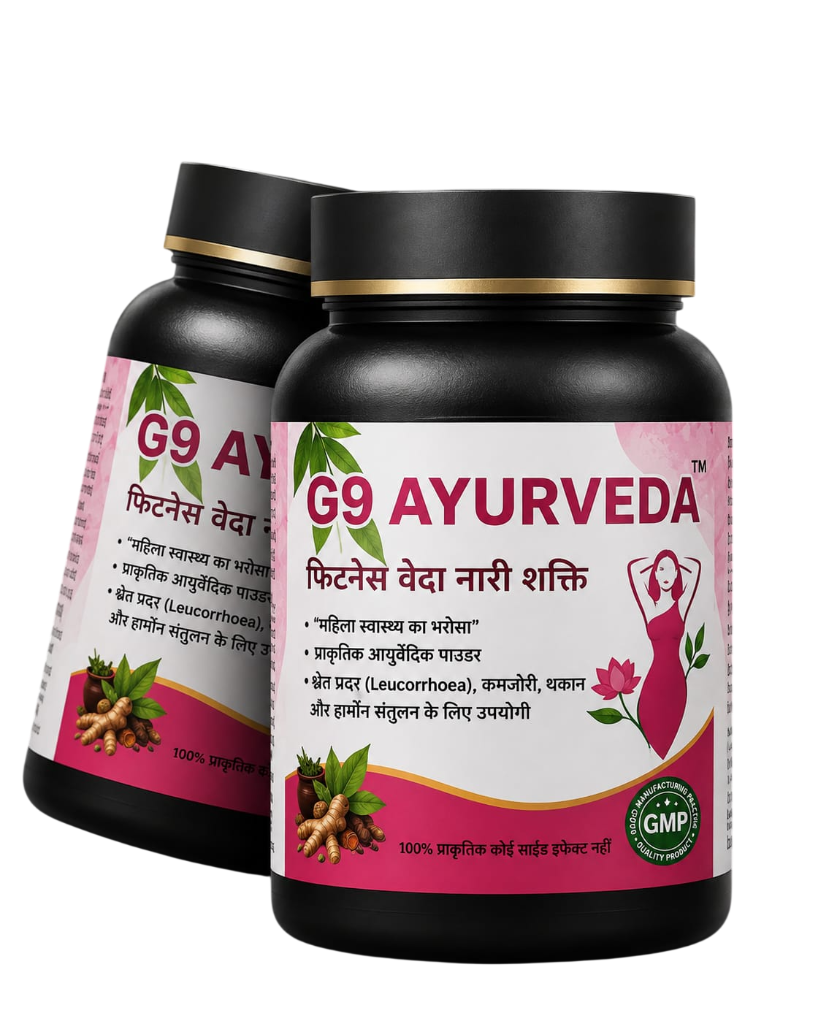 G9 Ayurveda Fitness Veda Nari Shakti Bottles